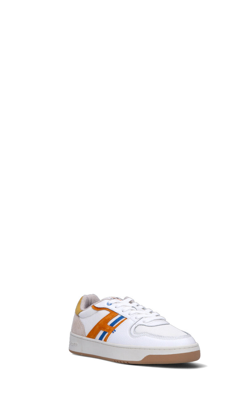 HOFF Sneaker uomo bianca/arancio in pelle