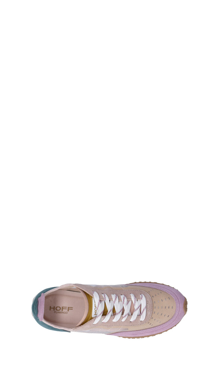 HOFF Sneaker donna rosa/blu in suede