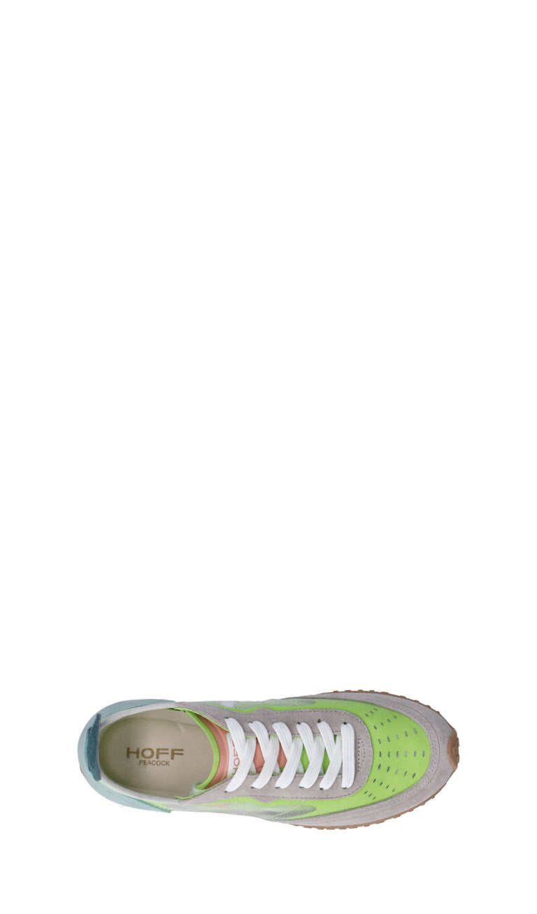 HOFF Sneaker donna verde/azzurra/grigia in suede
