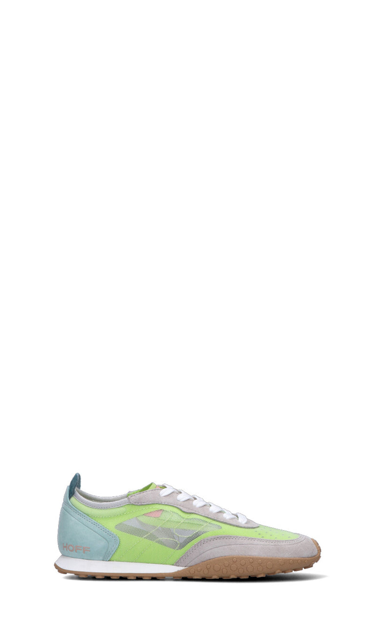 HOFF Sneaker donna verde/azzurra/grigia in suede