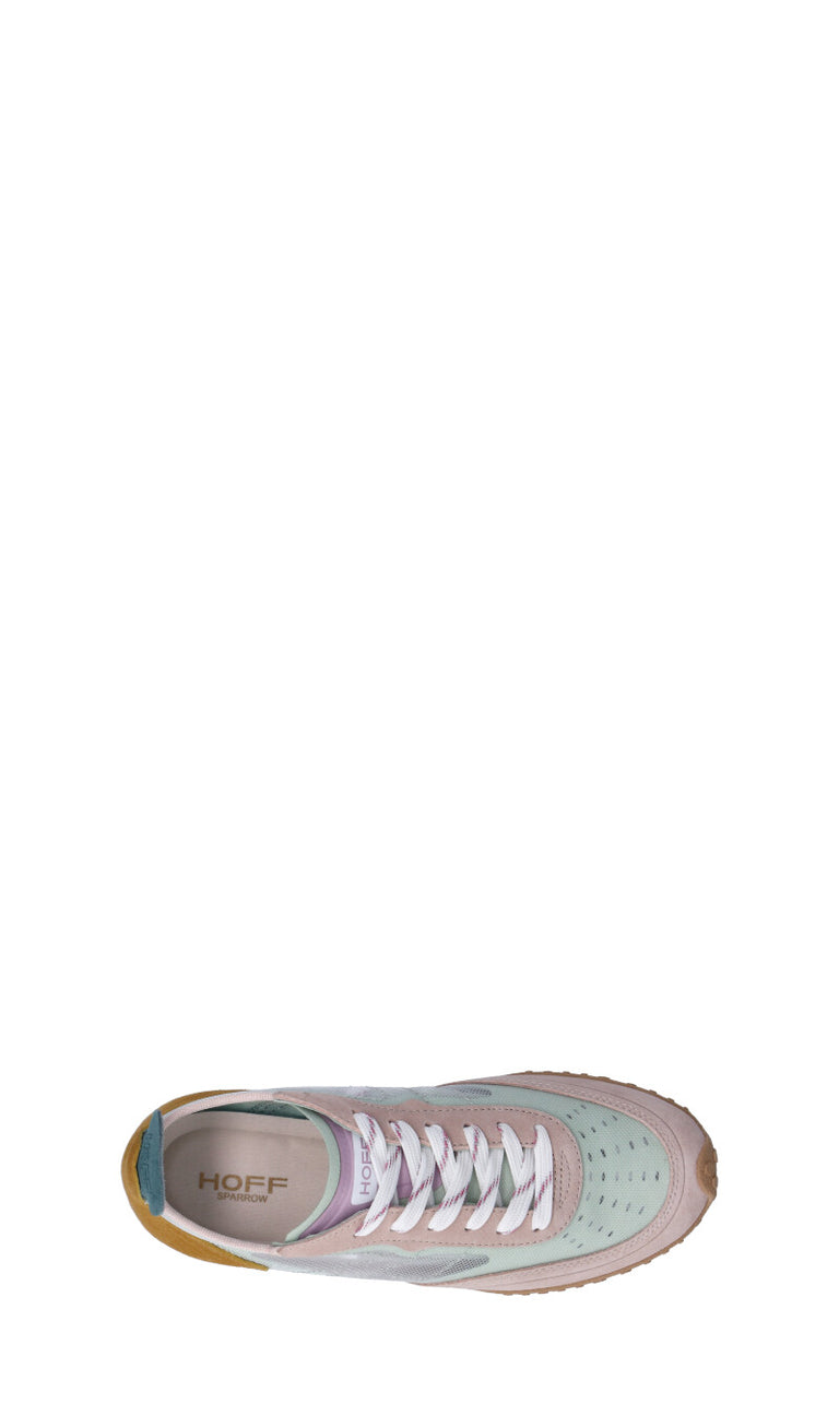 HOFF Sneaker donna acquamarina/rosa in suede