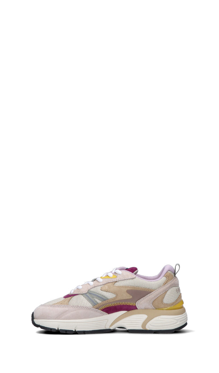 HOFF Sneaker donna beige/viola in suede