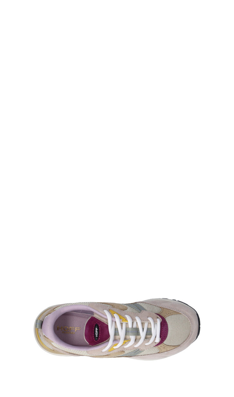 HOFF Sneaker donna beige/viola in suede
