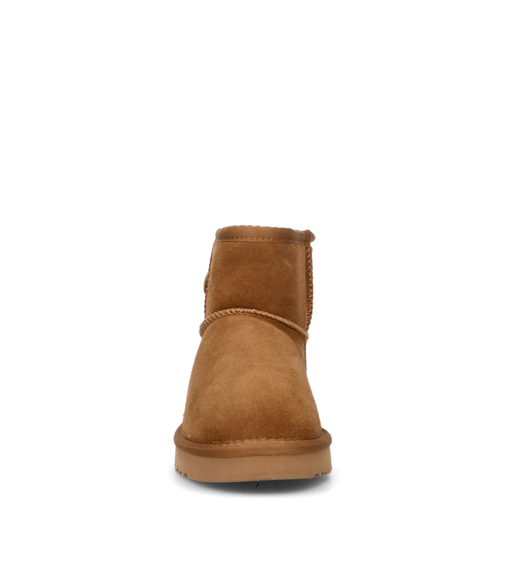 ALVIERO MARTINI Stivaletto pelo donna chestnut