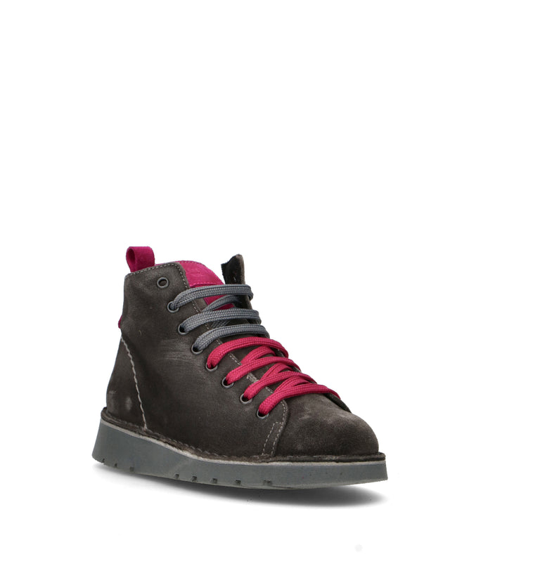EMIDI' Polacco donna grigia in suede