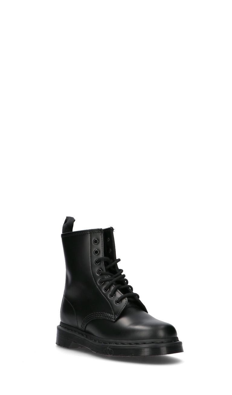 DR. MARTENS Anfibio donna nero in pelle