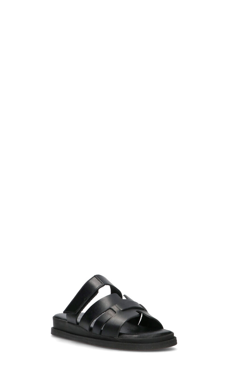 VARIOPINTO Ciabatta donna nera in pelle