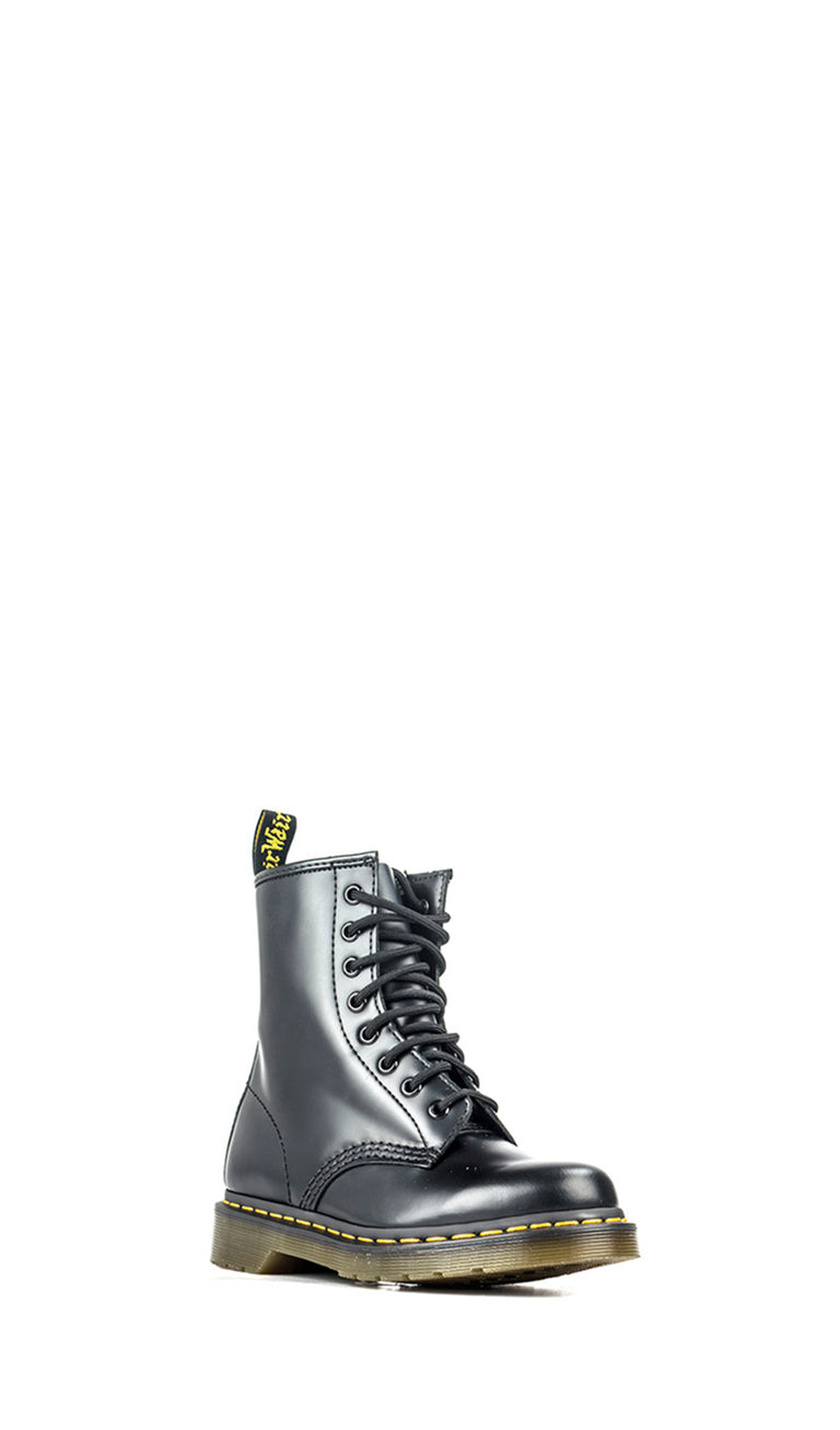 DR. MARTENS Anfibio donna nero in pelle