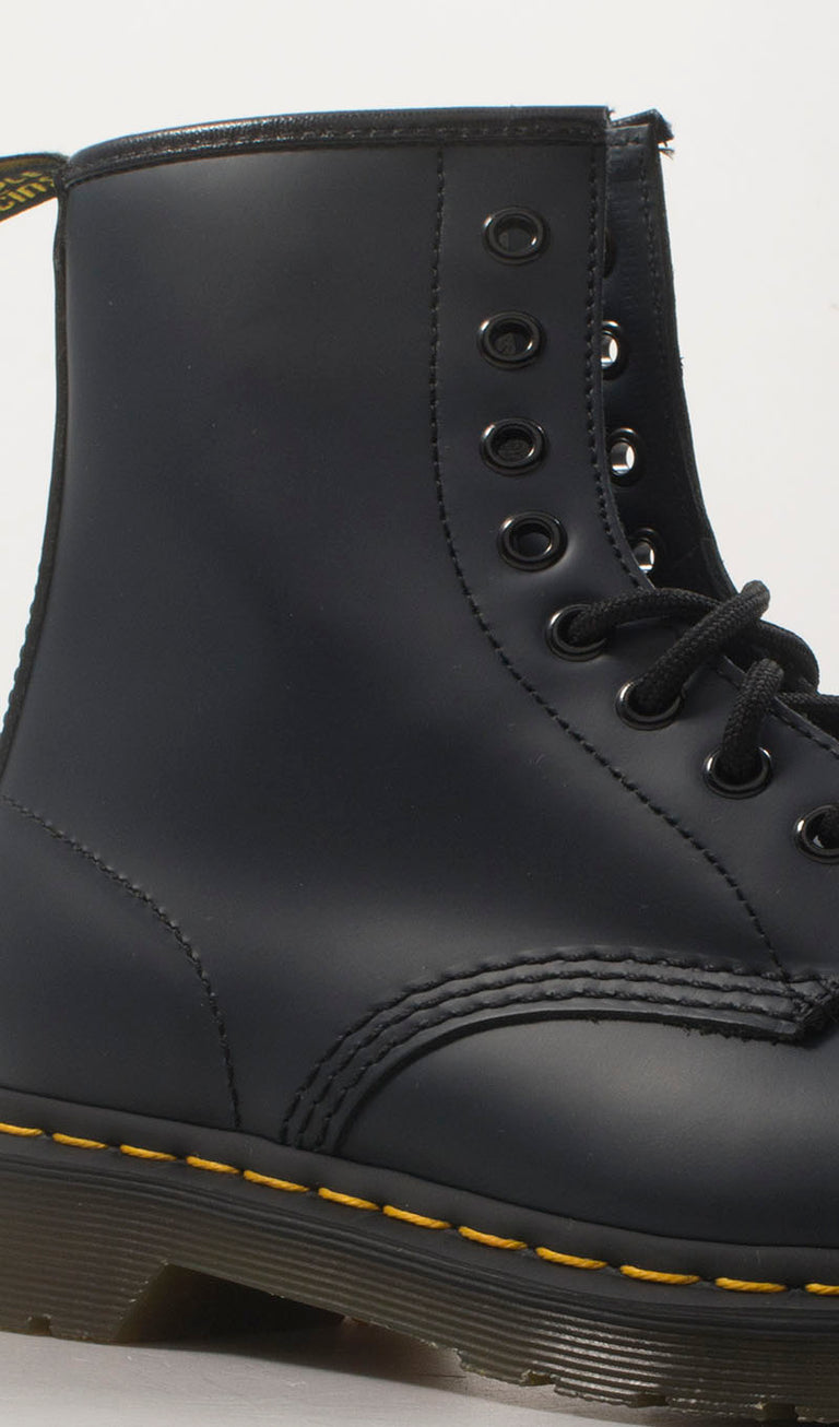 DR. MARTENS Anfibio donna blu in pelle