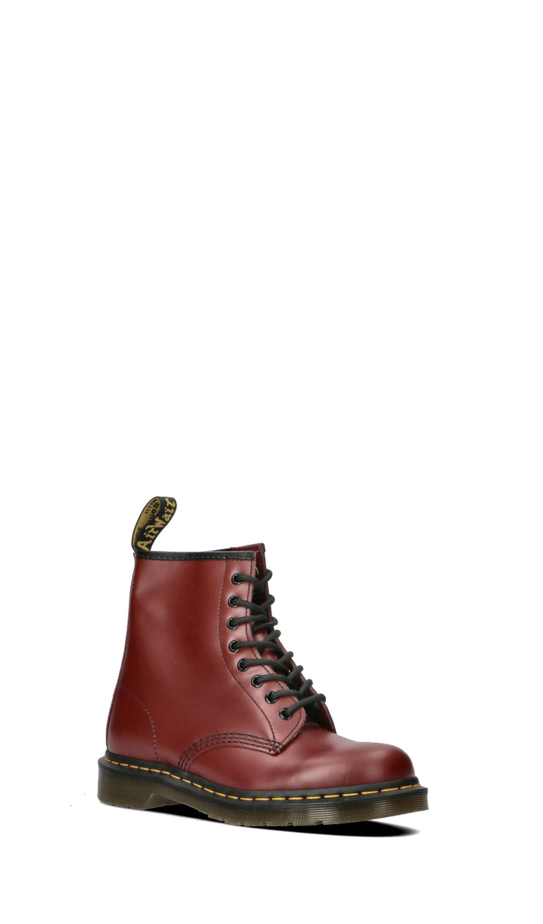 DR MARTENS Anfibio donna bordeaux in pelle