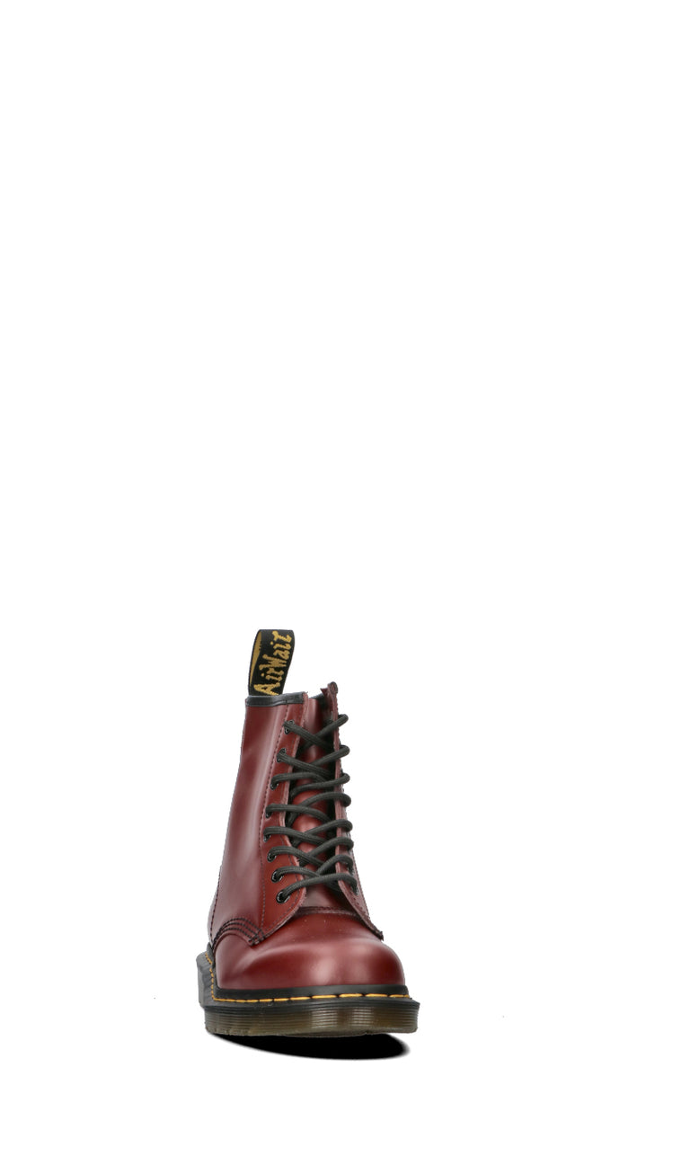 DR MARTENS Anfibio donna bordeaux in pelle