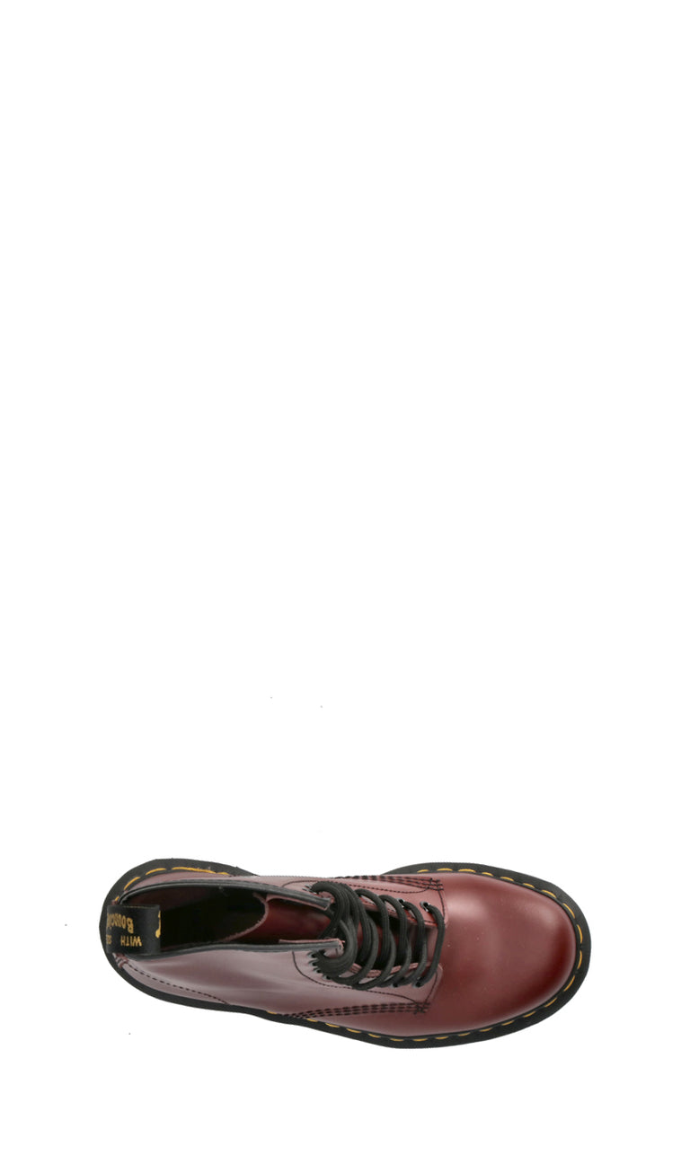 DR MARTENS Anfibio donna bordeaux in pelle