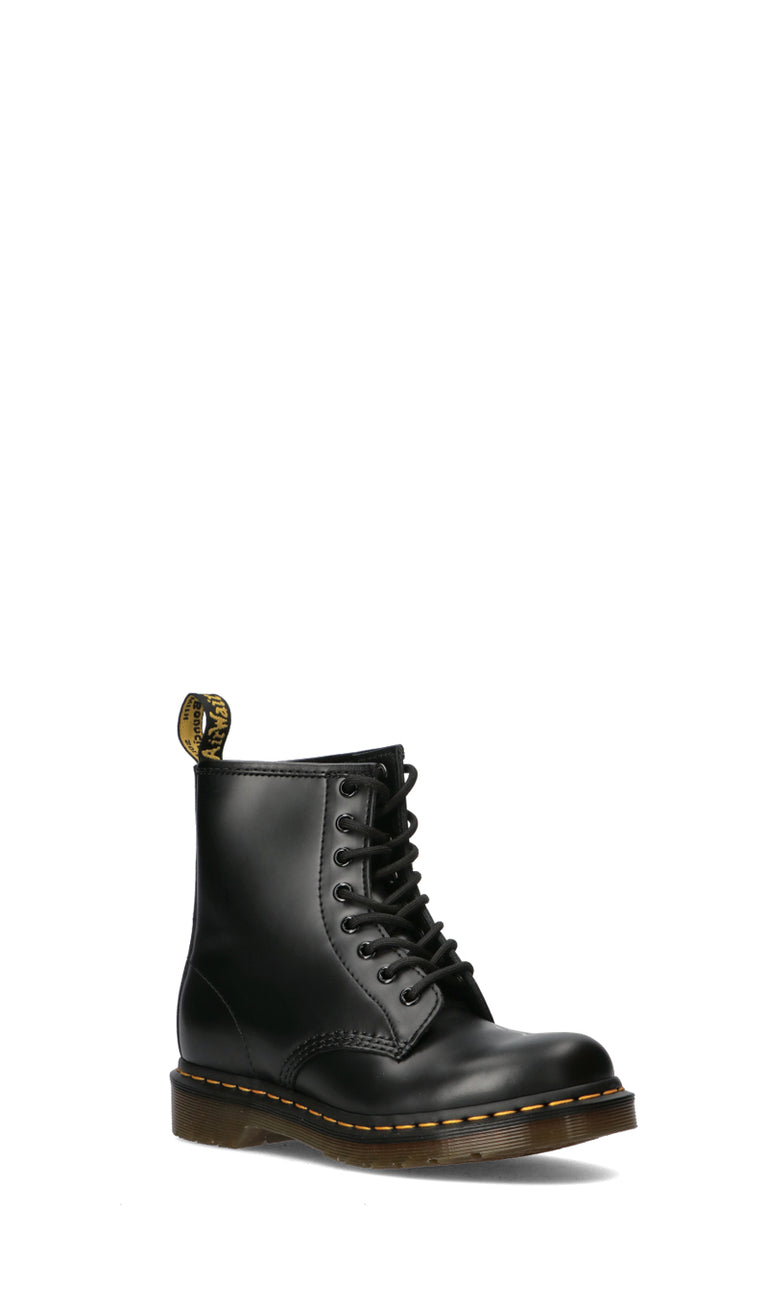 DR. MARTENS Anfibio uomo nero in pelle