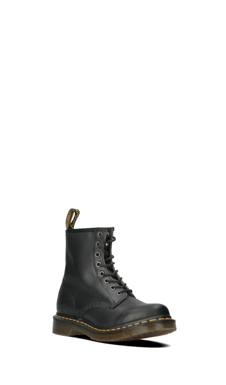 DR. MARTENS Anfibio donna nero in pelle