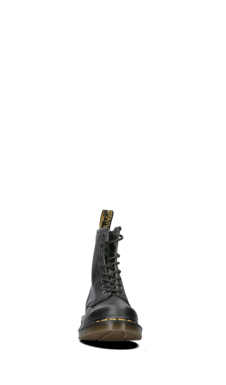 DR. MARTENS Anfibio donna nero in pelle