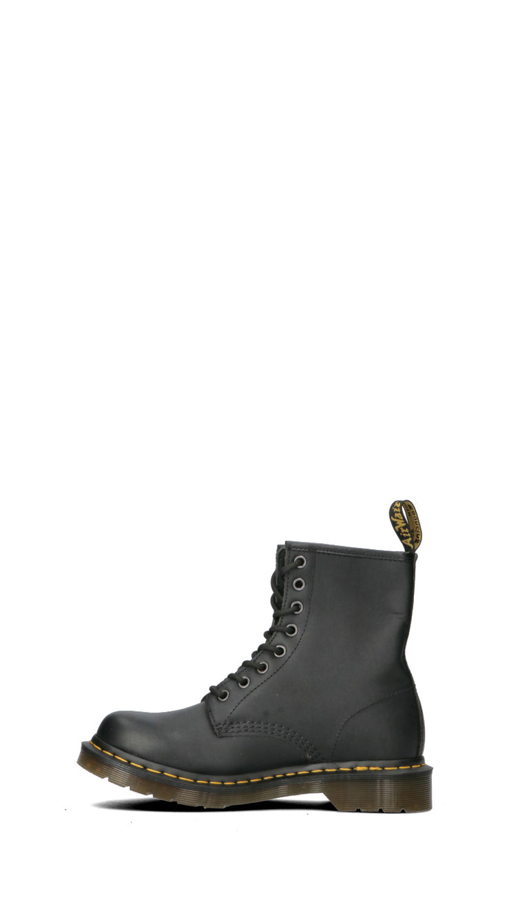 DR. MARTENS Anfibio donna nero in pelle