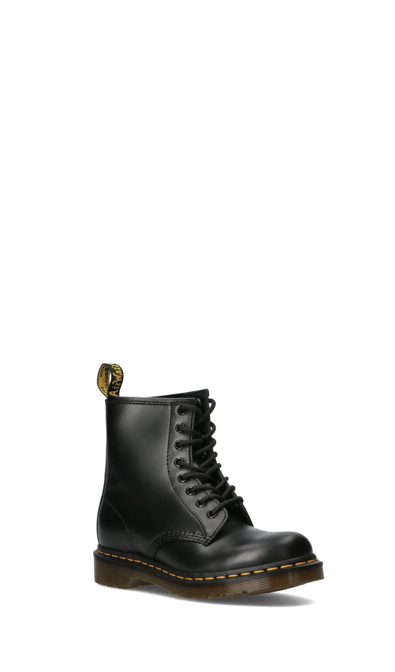 DR. MARTENS Anfibio uomo nero in pelle
