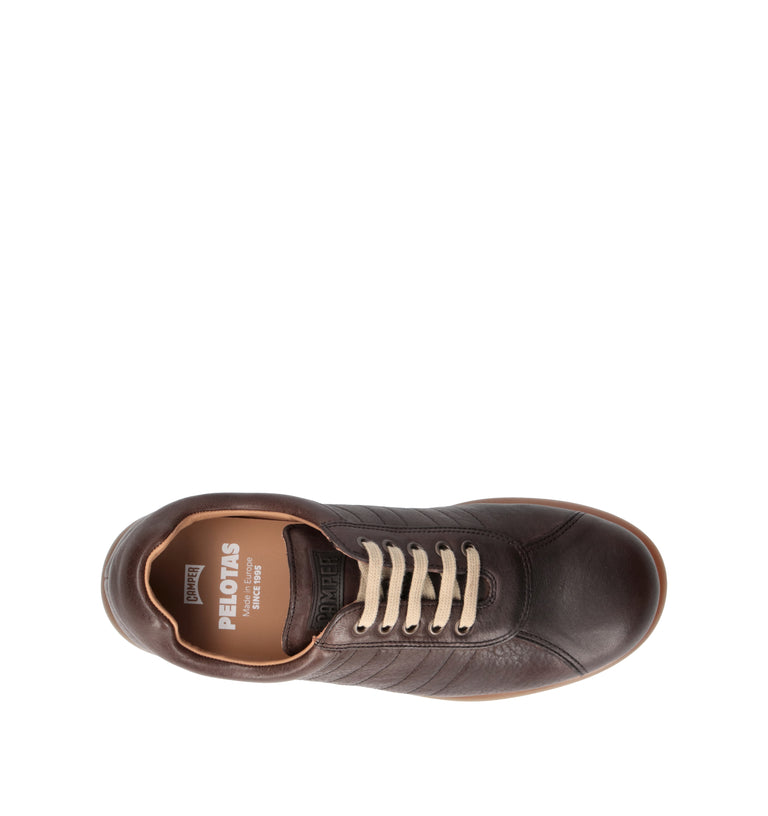 CAMPER Sneaker uomo marrone in pelle