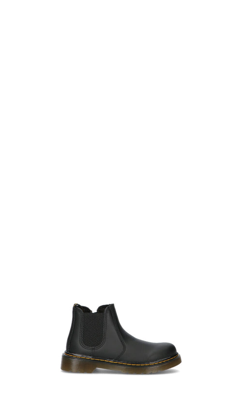 DR. MARTENS Tronchetto bimba nero in pelle