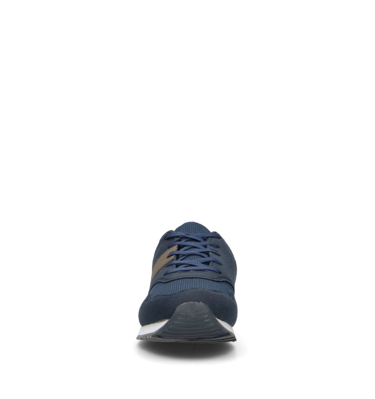 COX Sneaker uomo blu/marrone