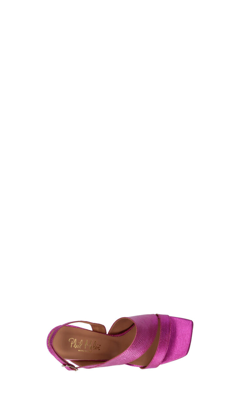 PHIL MELVIS Sandalo donna fucsia