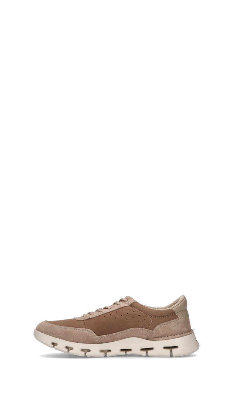 CLARKS CORE Sneaker uomo beige in suede
