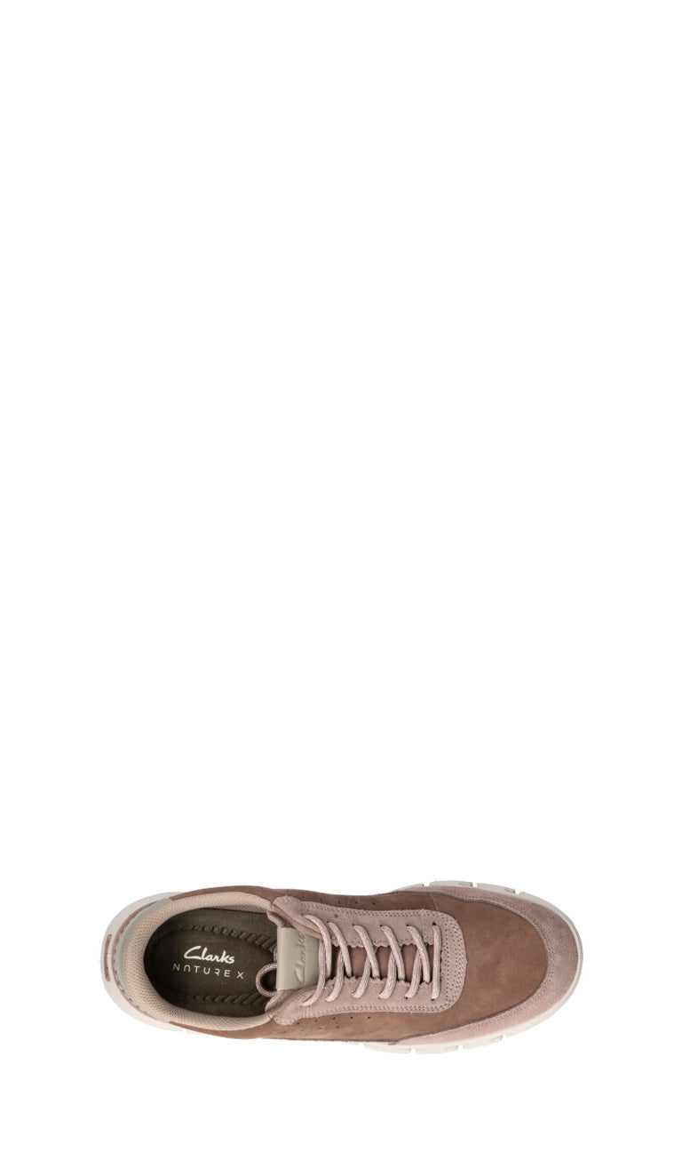 CLARKS CORE Sneaker uomo beige in suede