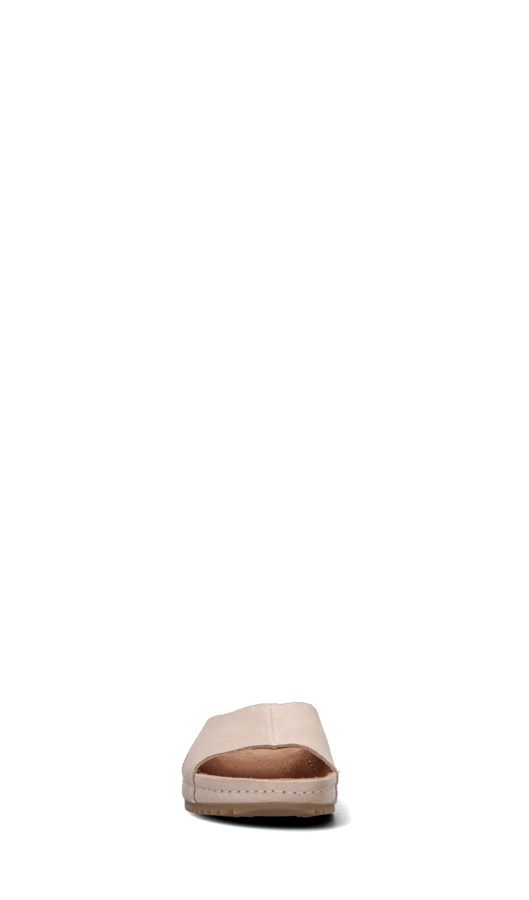 CLARKS CORE Ciabatta donna beige in suede