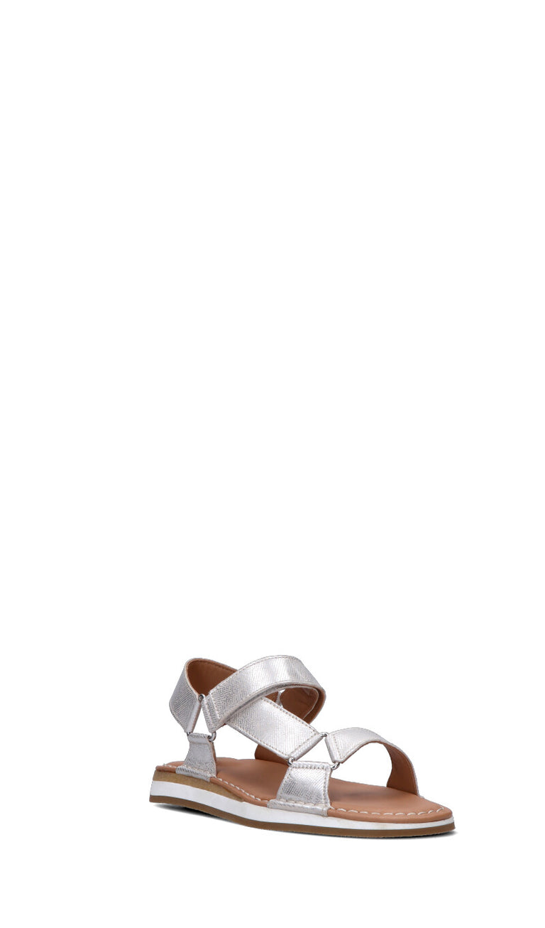 CLARKS CORE Sandalo donna argento in pelle