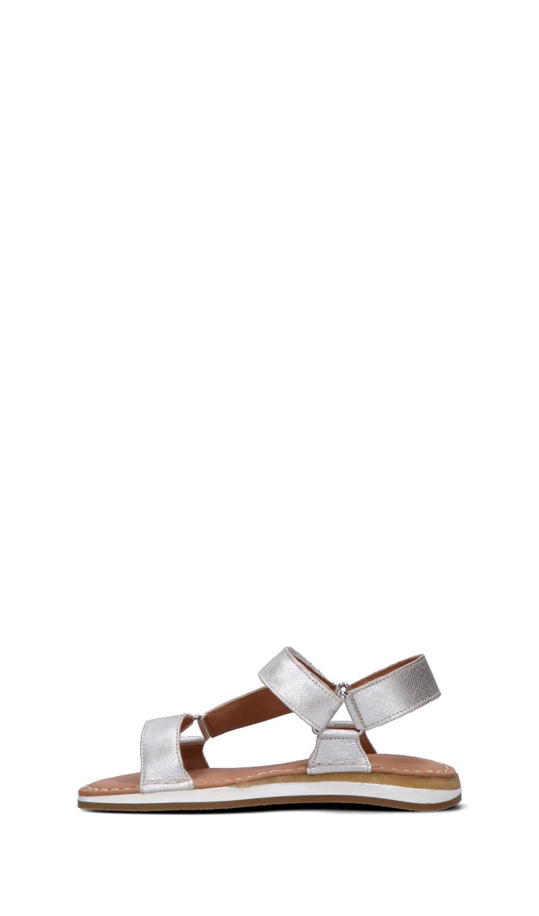 CLARKS CORE Sandalo donna argento in pelle