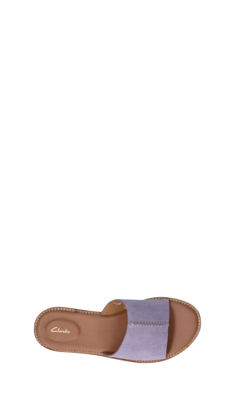 CLARKS CORE Ciabatta donna lilla in suede