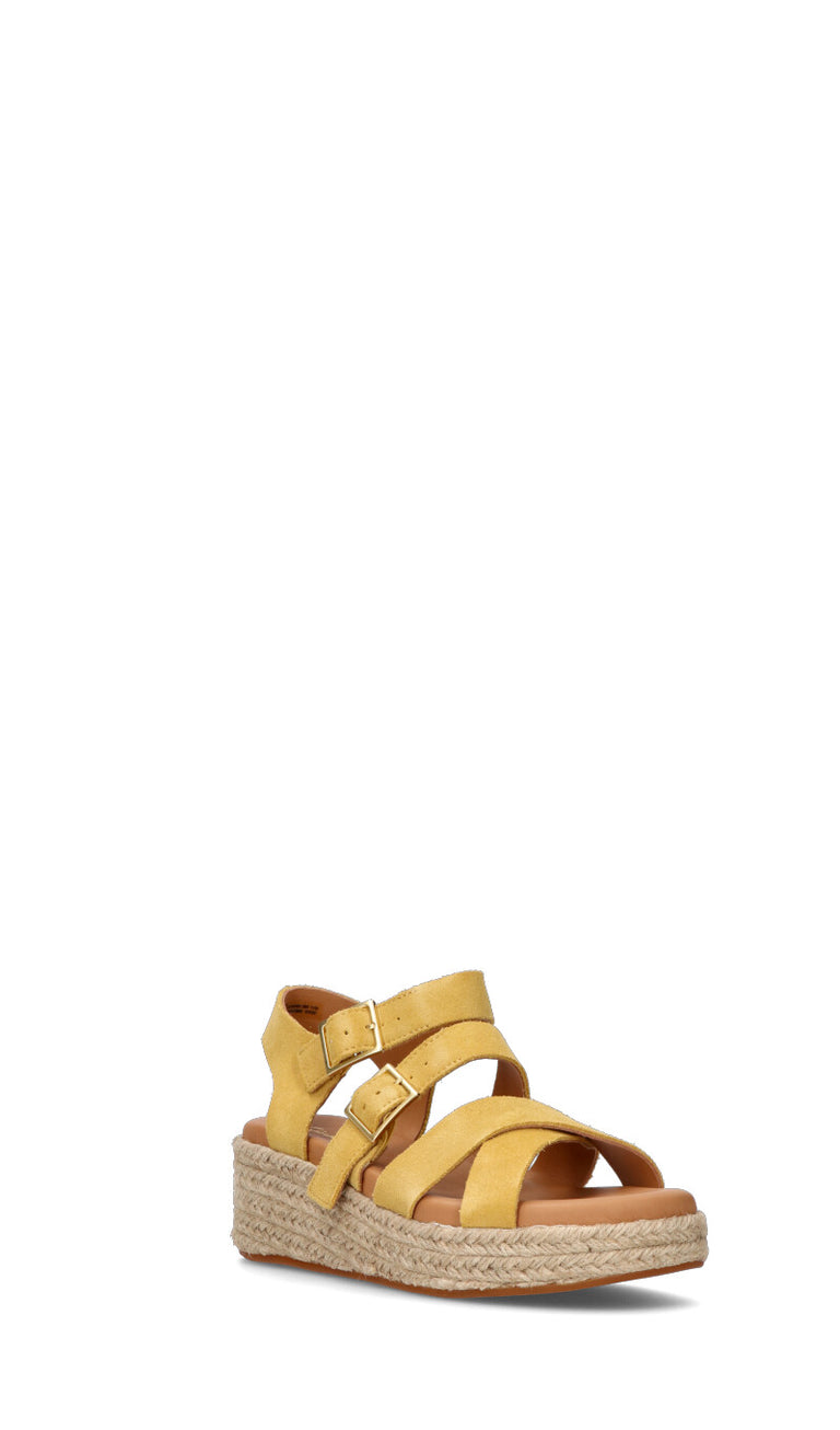 CLARKS CORE Zeppa donna gialla in suede