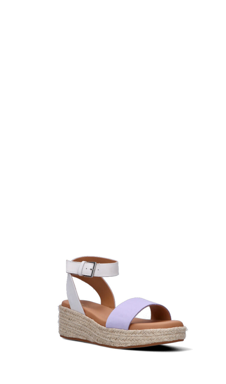 CLARKS CORE Sandalo donna bianco/lilla in pelle