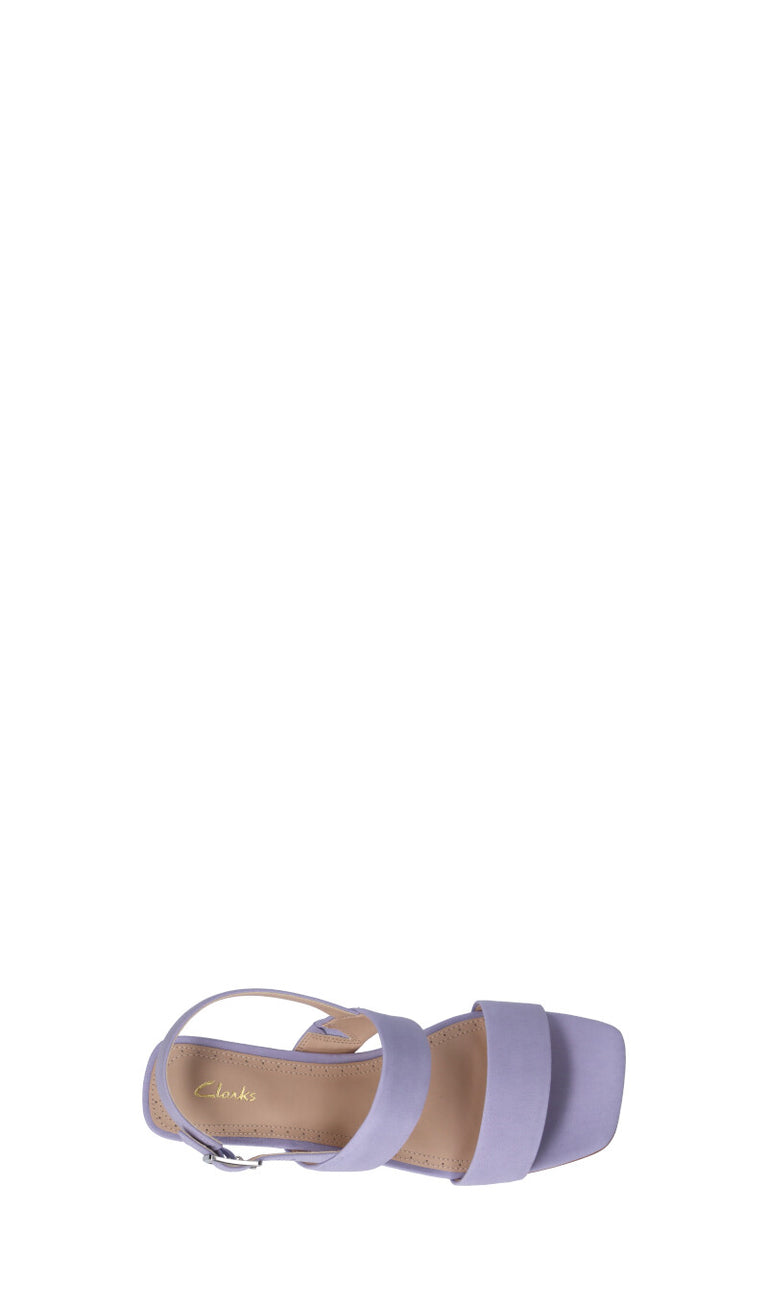 CLARKS CORE Sandalo donna lilla in pelle