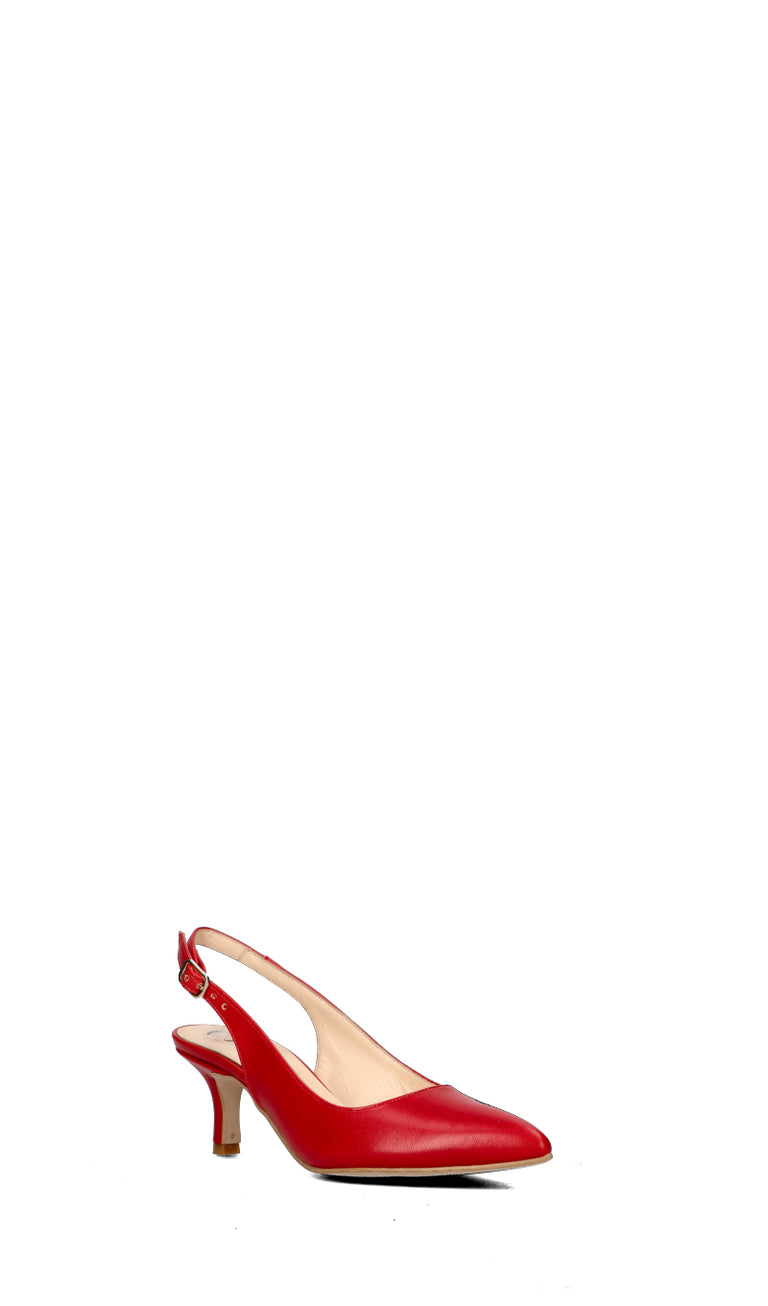 PERLAMARINA Slingback donna rossa