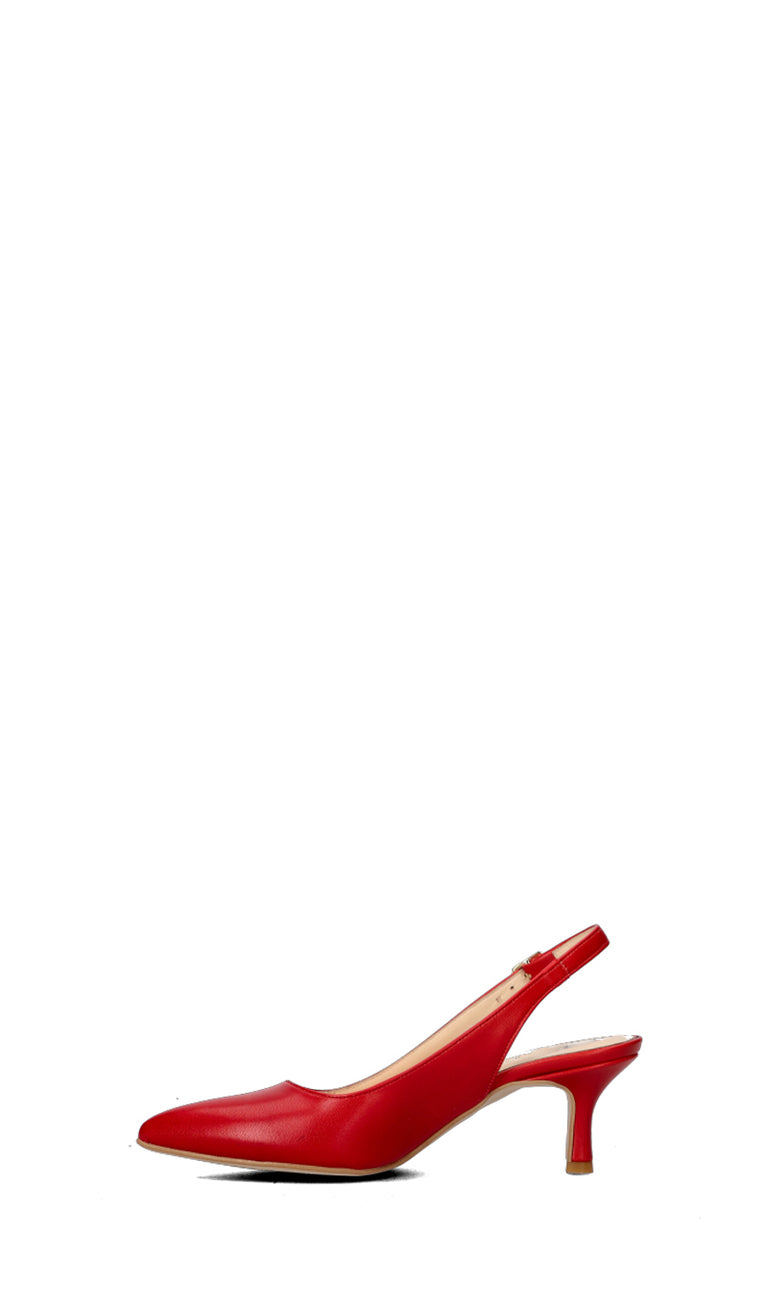 PERLAMARINA Slingback donna rossa