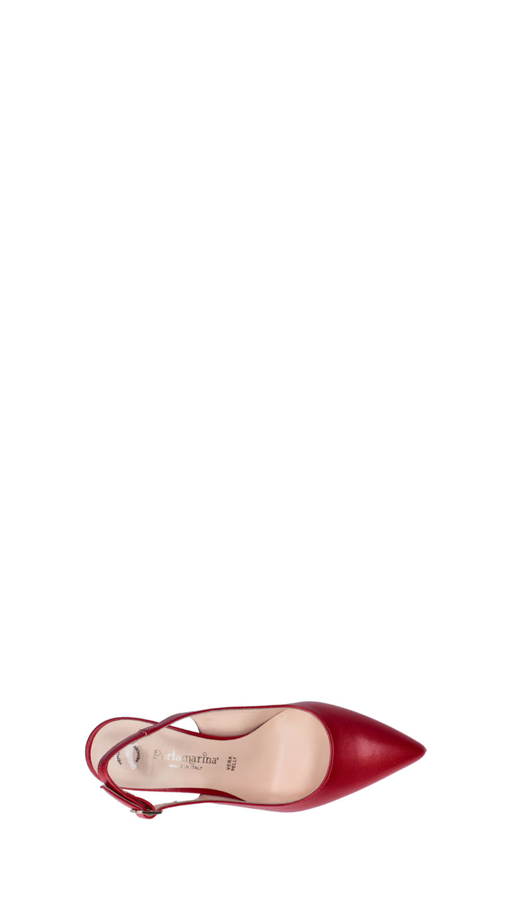 PERLAMARINA Slingback donna rossa