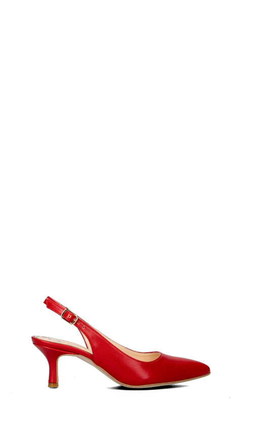 PERLAMARINA Slingback donna rossa