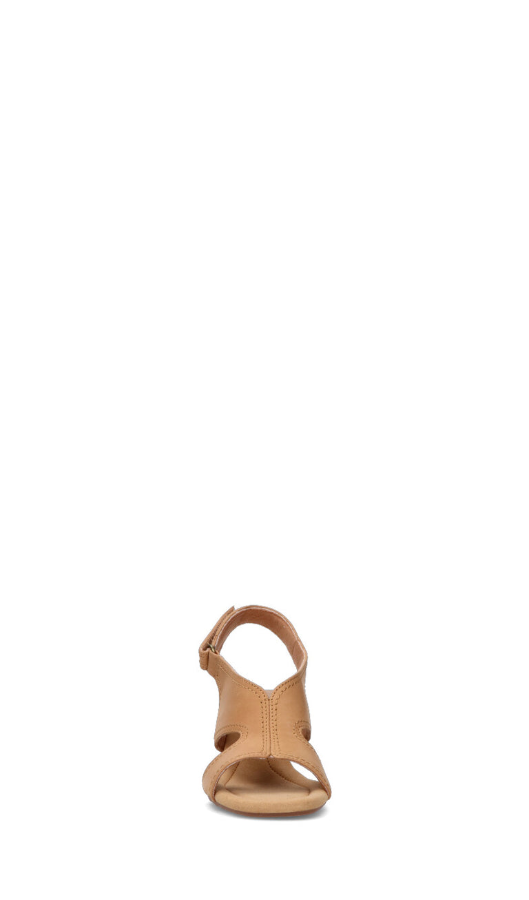CLARKS ESSENTIALS Sandalo donna marrone in pelle