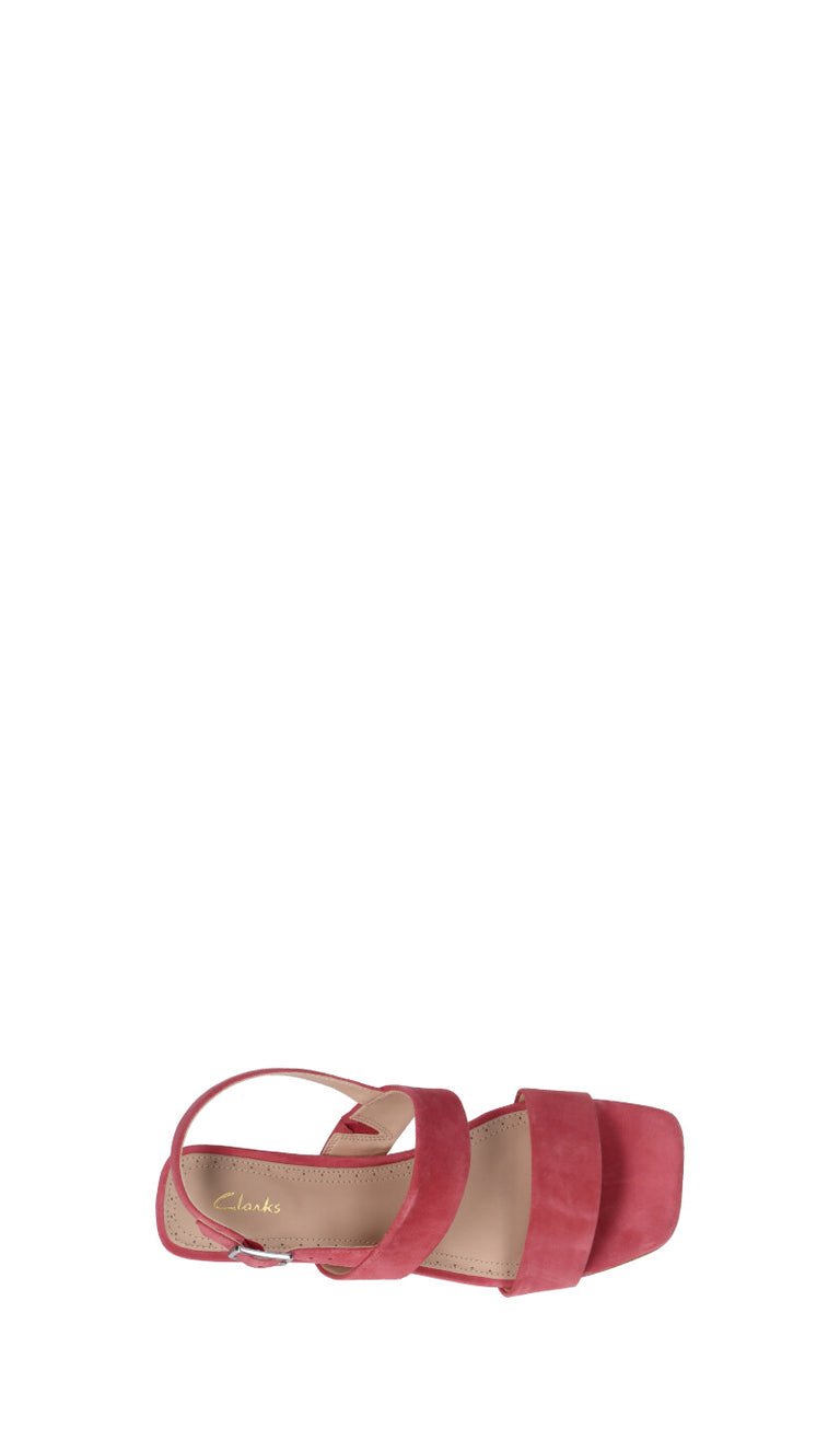 CLARKS CORE Sandalo donna rosa in suede