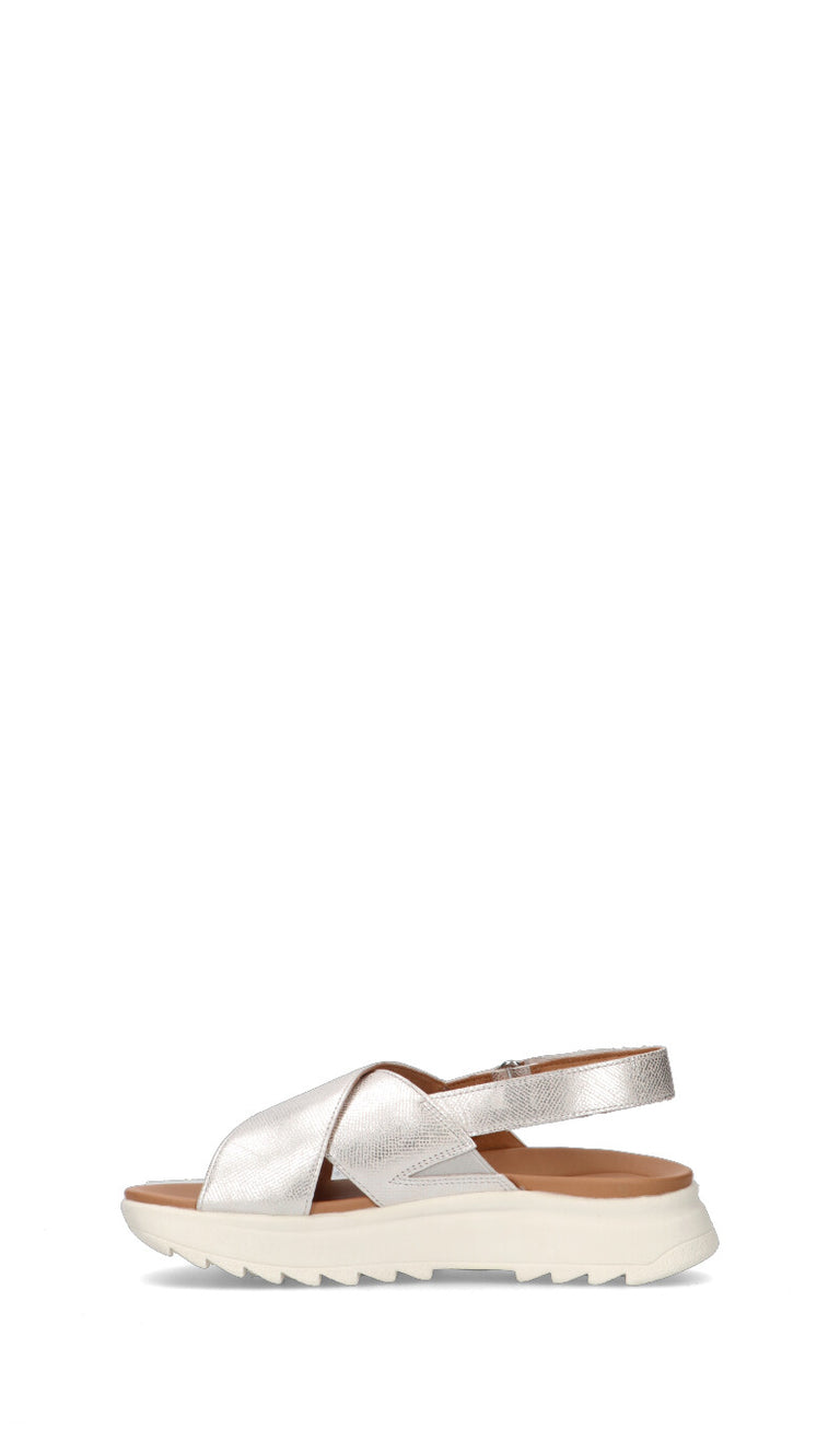 CALRKS CORE Sandalo donna argento in pelle