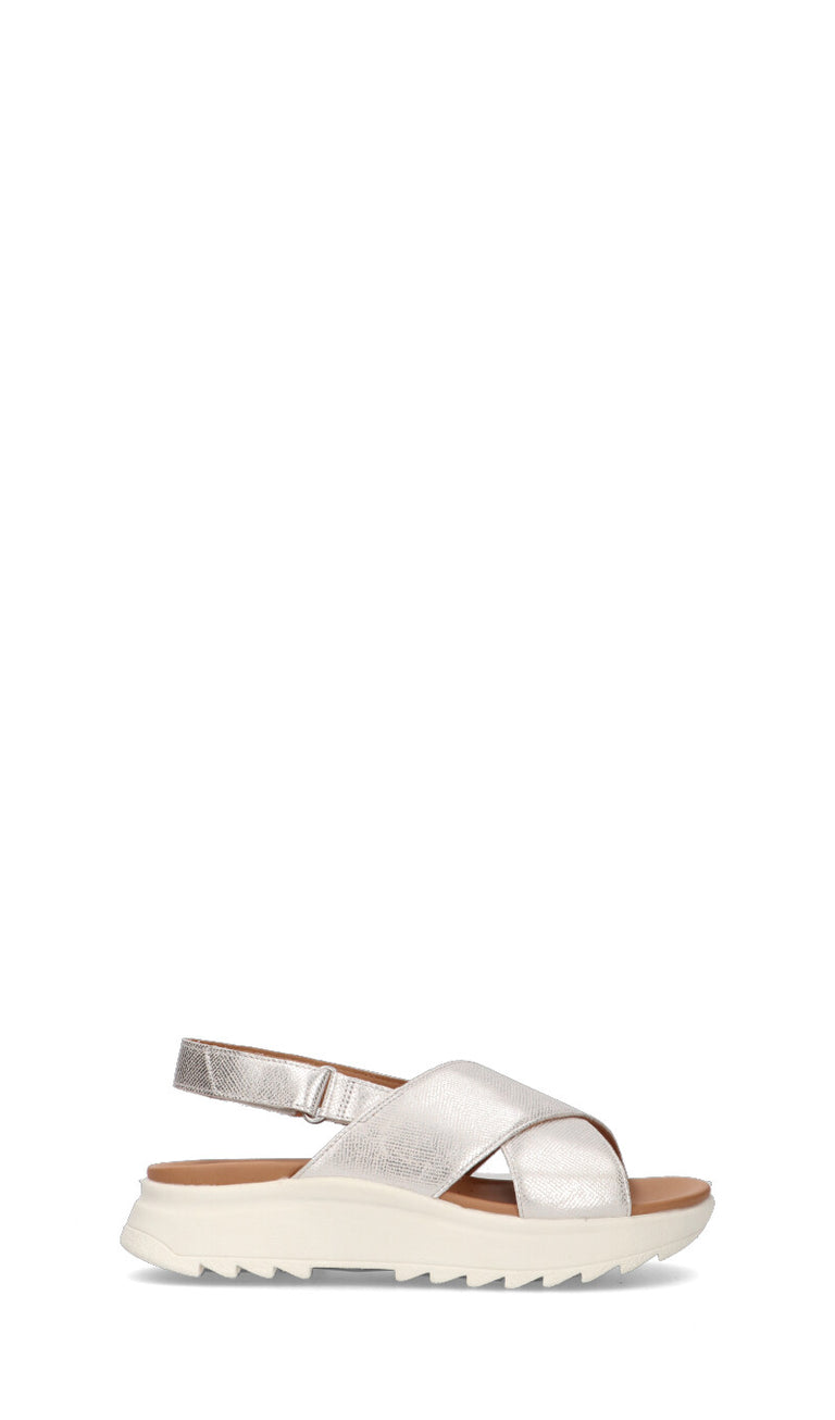CALRKS CORE Sandalo donna argento in pelle