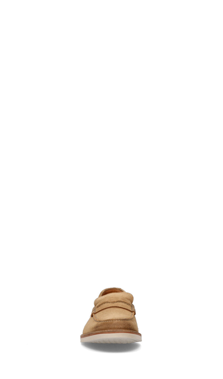 CLARKS CORE Mocassino uomo beige in suede