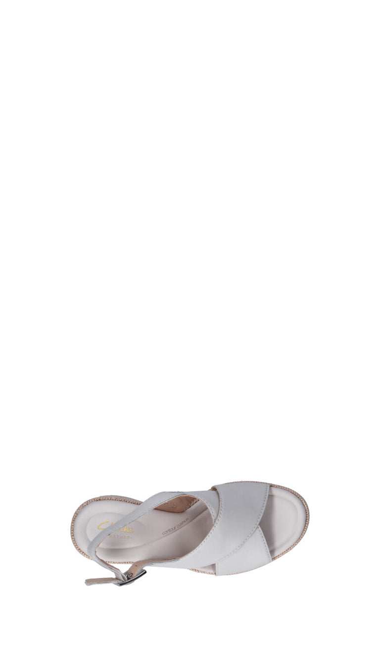 CLARKS CORE Zeppa donna bianca