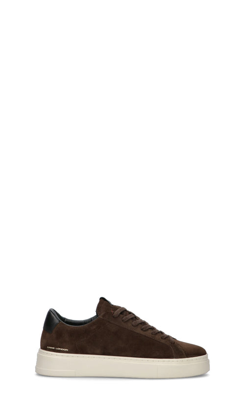 CRIME Sneaker uomo marrone in suede