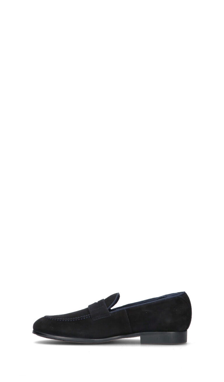 CALLAGHAN Mocassino uomo blu in suede