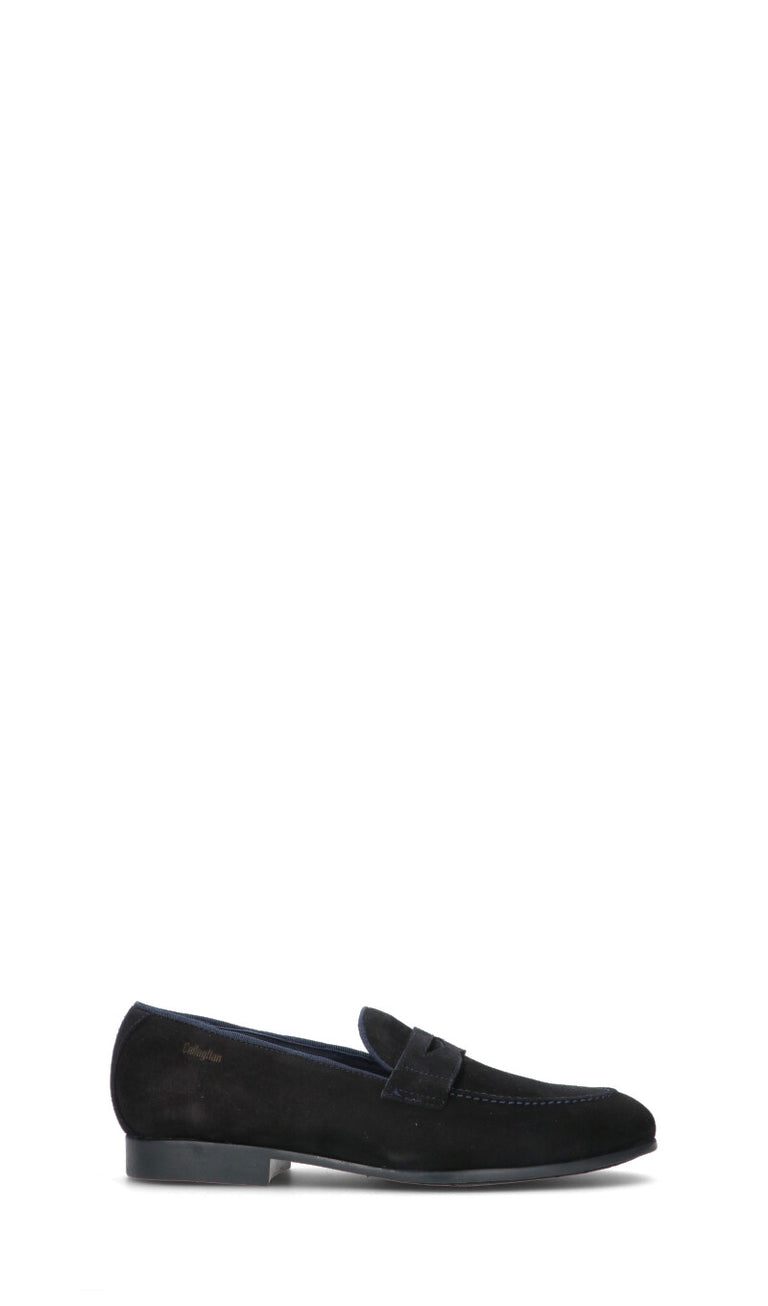 CALLAGHAN Mocassino uomo blu in suede
