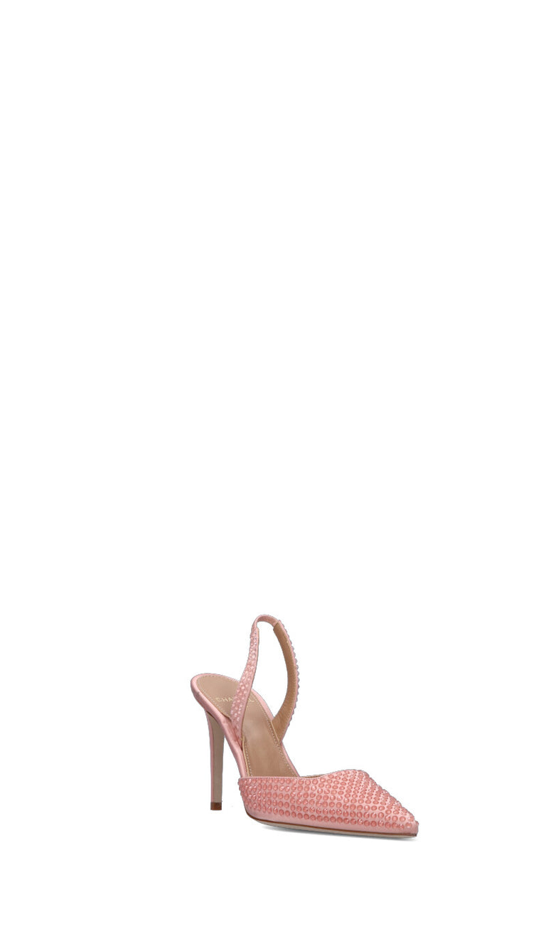 CHANTAL 1962 Slingback donna rosa in pelle