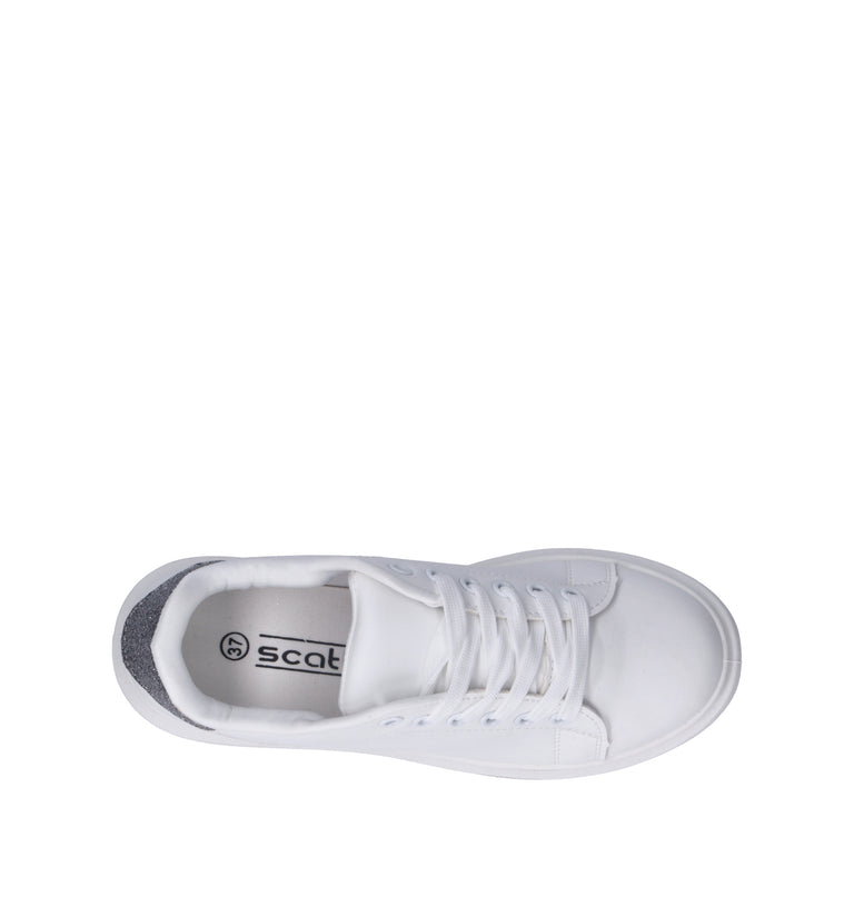 SCATTI Sneaker donna bianca