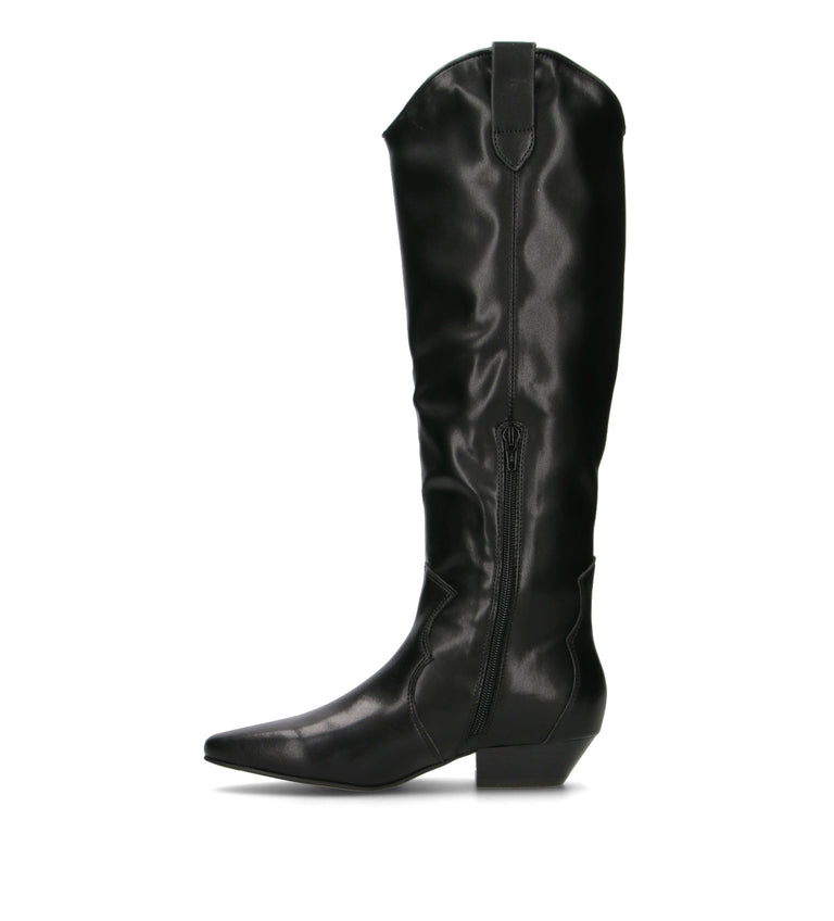 HADEL Stivale donna nero